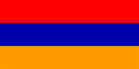 armenian flag upside down