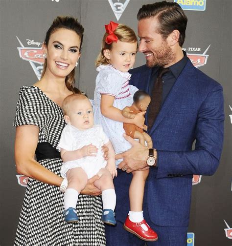 armie hammer height and family
