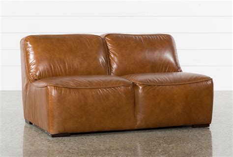 This Armless Loveseat Leather Update Now