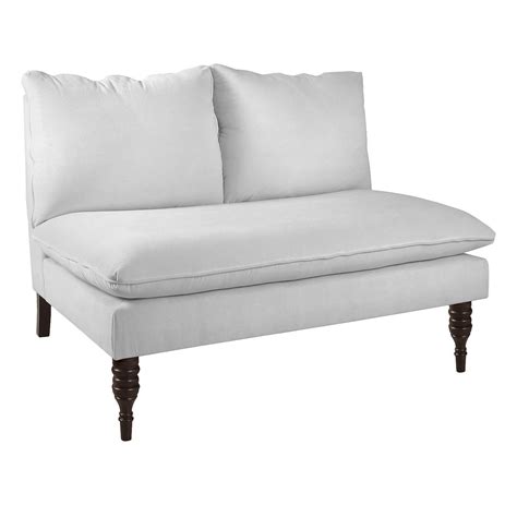 Armless Sofa And Loveseat