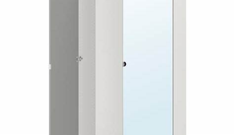 PAX Armoire 2 portes blanc/Vikedal miroir IKEA Suisse