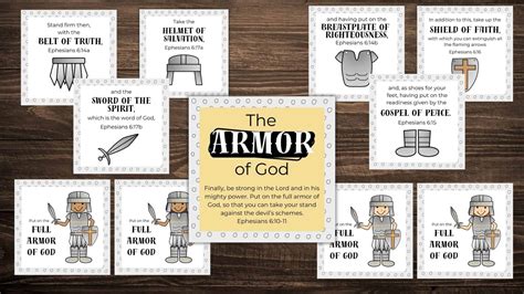 Armor Of God Printable Activities