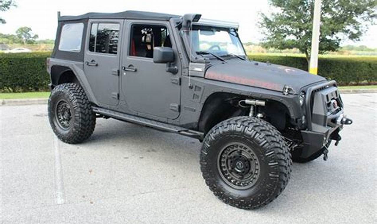 armored jeep wrangler for sale