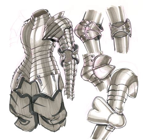 Best Armour Sketch Drawing With Creative Ideas