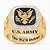 army graduation ring