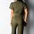 army green jumpsuit womens