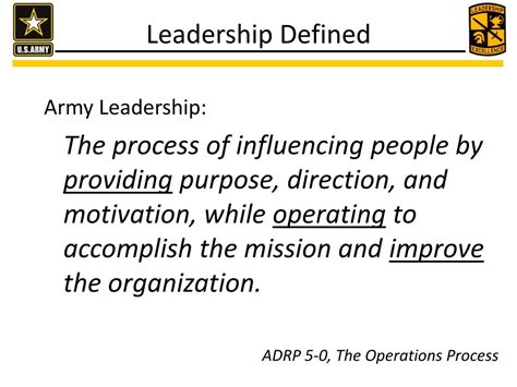 PPT FM 622 Army Leadership “An Overview” PowerPoint Presentation