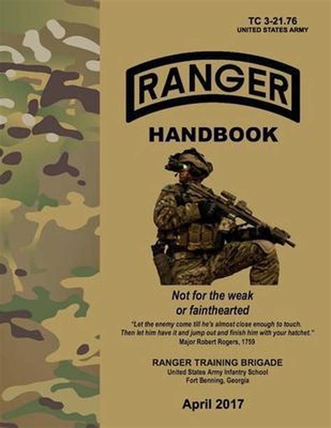 Soldier Handbook SH 2176 US Army Ranger Handbook February 2011 by U.S