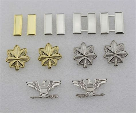 Military Rank Lapel Pin and Brooch Army Soft Enamel Pins Badges