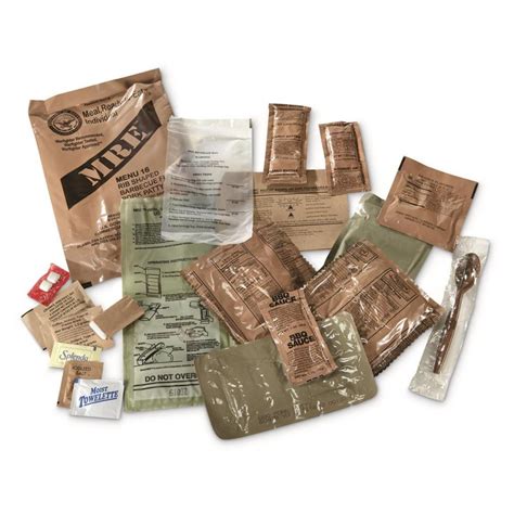 U.S. Military Surplus MRE First Strike Rations, 3 Meals, 24 Pack