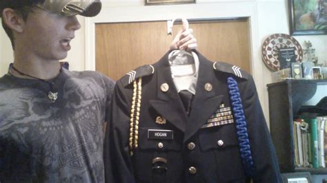 army jrotc class a uniform setup