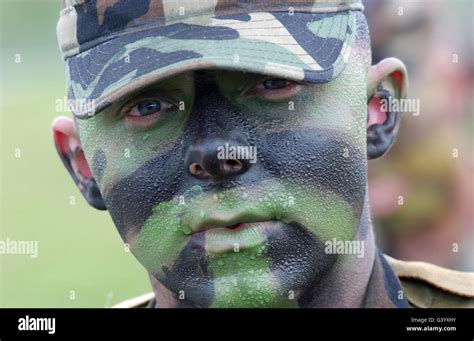 Army Paint On Face