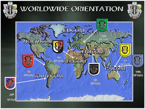 army special forces group locations