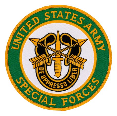 army special forces unit patches