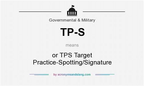 army tps meaning