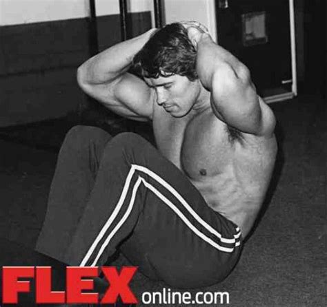 arnold schwarzenegger ab workout exercises