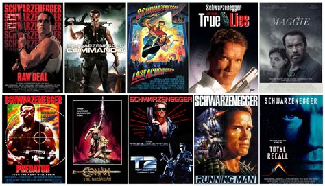 arnold schwarzenegger acting roles