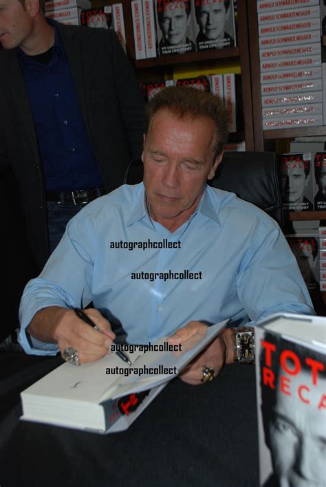 arnold schwarzenegger book signing