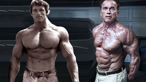 arnold schwarzenegger height before and after
