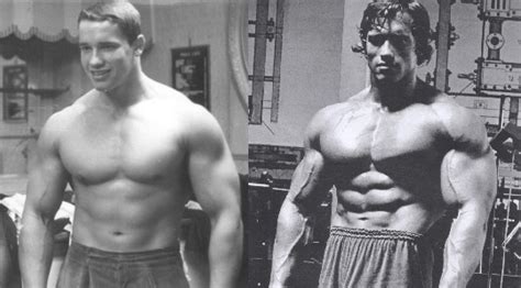 arnold schwarzenegger steroids before after