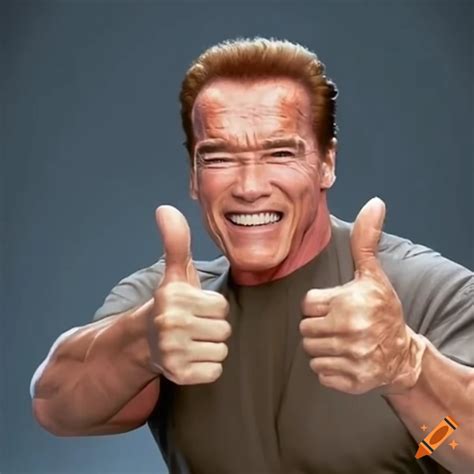 arnold schwarzenegger thumbs up meme