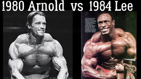 arnold vs lee haney