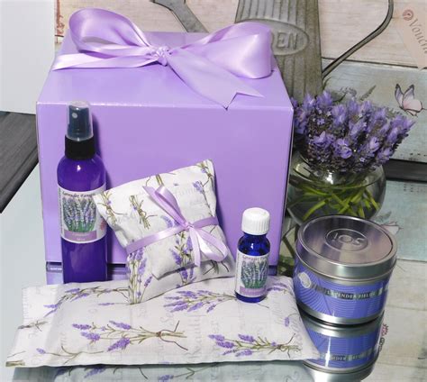 natural lavender aromatherapy gift set by lovely greens handmade
