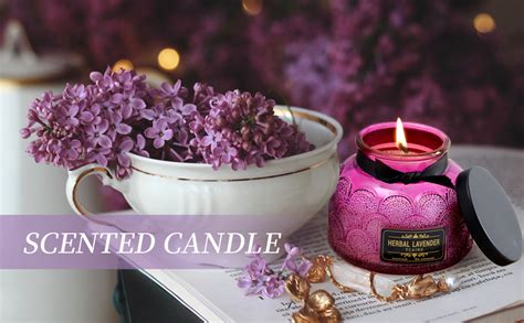 Aromatherapy Candles Lavender