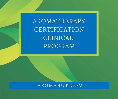 Aromatherapy Certification Program