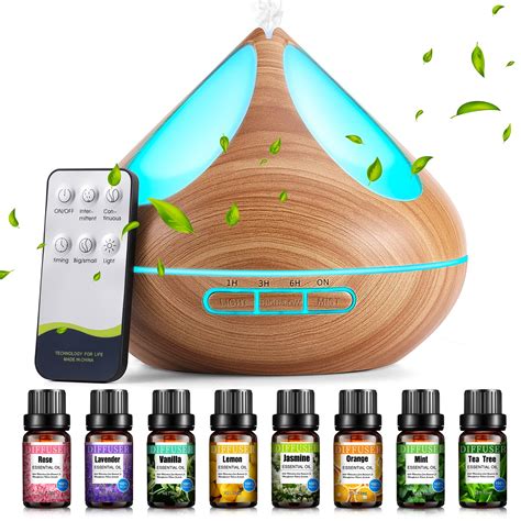 Aromatherapy Oils And Diffuser