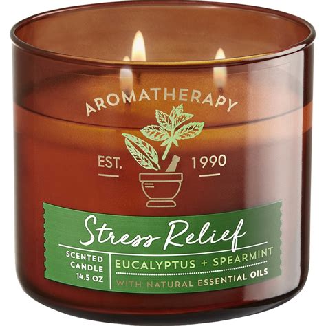 aromatherapy stress relief candle