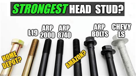 Arp Head Studs Vs Bolts