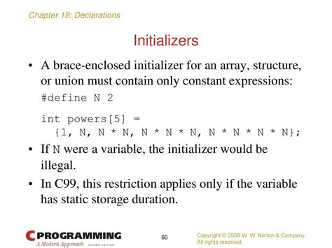 array must be initialized with a brace enclosed initializer