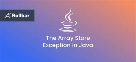 Array Store Exception Java