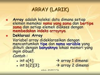 Tutorial PHP 7 Array PHP, Mengenal dan Memahami Cara Kerjanya CODEKEY