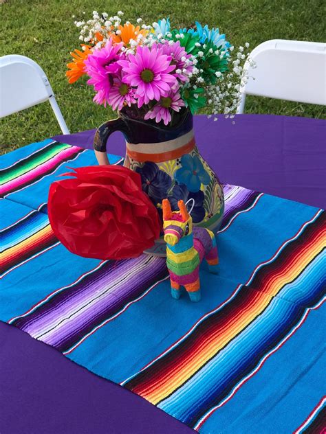 Centros de mesa Boda Mexicana + Arreglos florales y