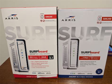 ARRIS SURFboard SB8200 DOCSIS 3.1 Cable Modem 612572211373 eBay