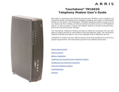 Arris Modem Tm822 Link Light Blinking Shelly Lighting