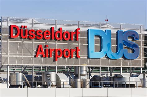 arrivals dusseldorf airport germany