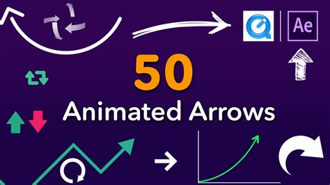 Animated Arrow Intro Free After Effects Template Mixkit