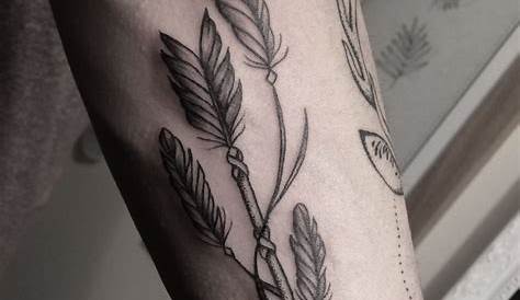 Trendy Tattoo Feather Arrow Ideas #tattoo | Feather tattoos, Tattoos