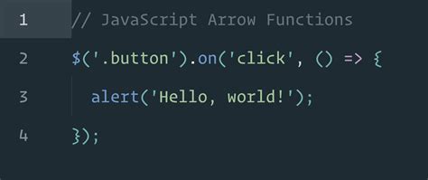 arrow function in javascript benefits