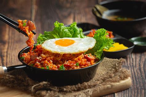 arroz com ovo coreano