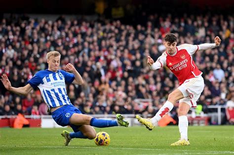 arsenal đấu với brighton