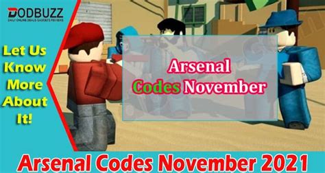 arsenal codes november 2021
