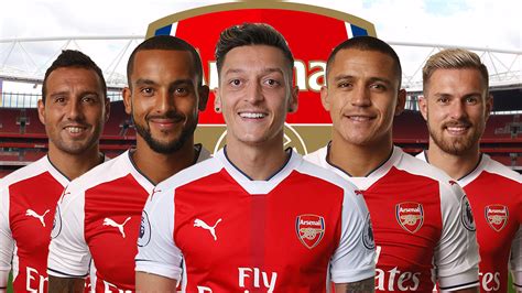 arsenal players 2018