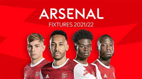 arsenal soccer schedule 2021