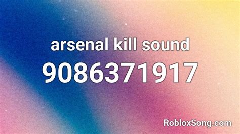 arsenal sound ids songs