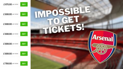 arsenal tickets log in