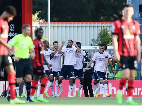 arsenal vs afc bournemouth results